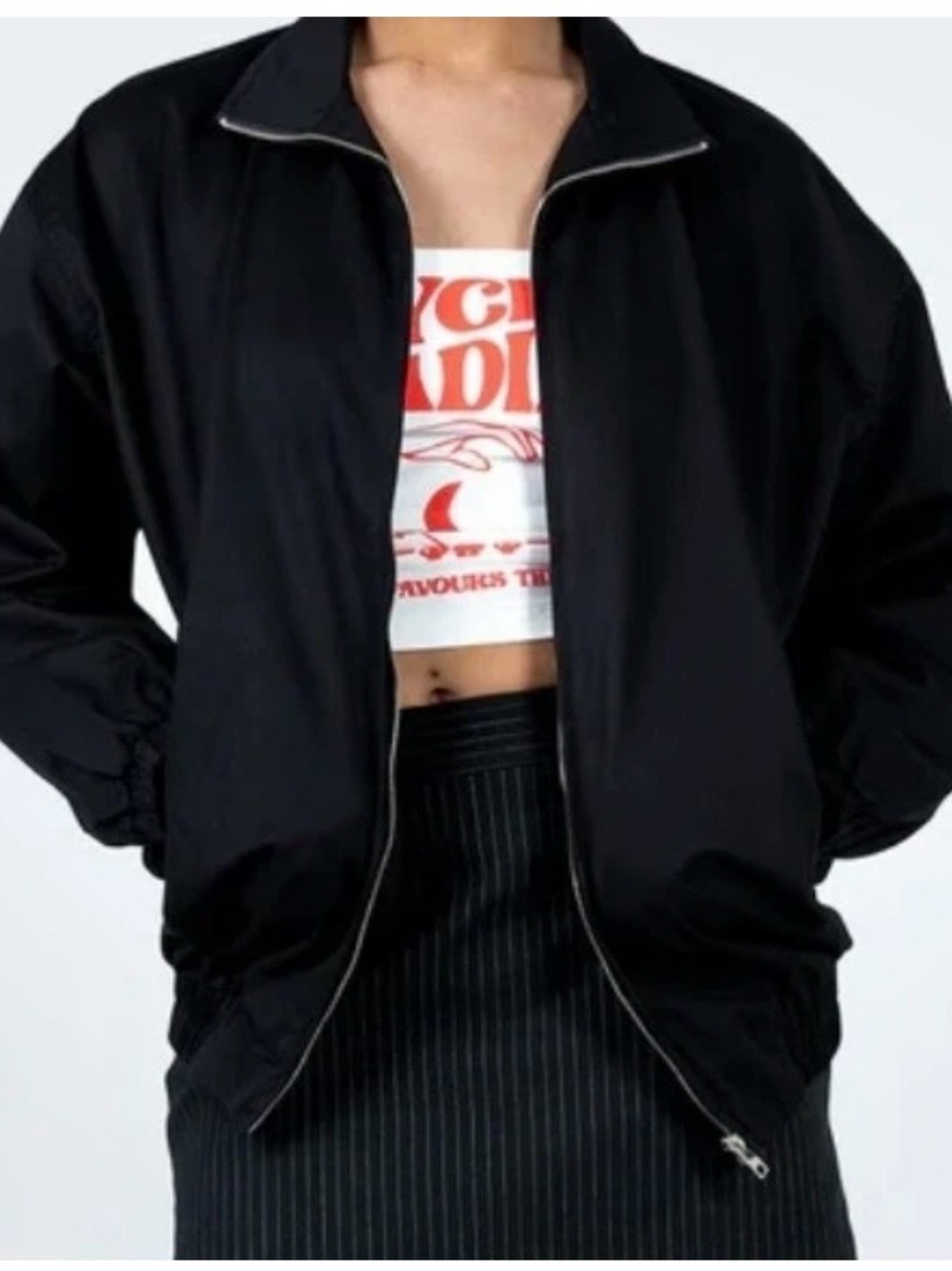 Princess Polly Zachariah Jacket in Black Lightweight
